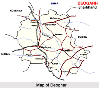 Deoghar District Map